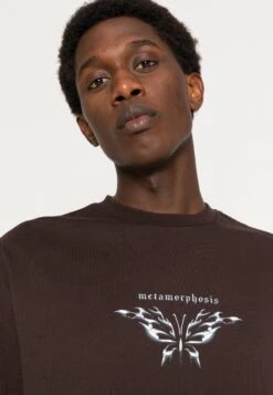 YOURTURN Unisex - T-Shirt Print -Dark Brown -Yourturn Verkoopwinkel 02e4d60f13f94c1fafeeb82f0a656834