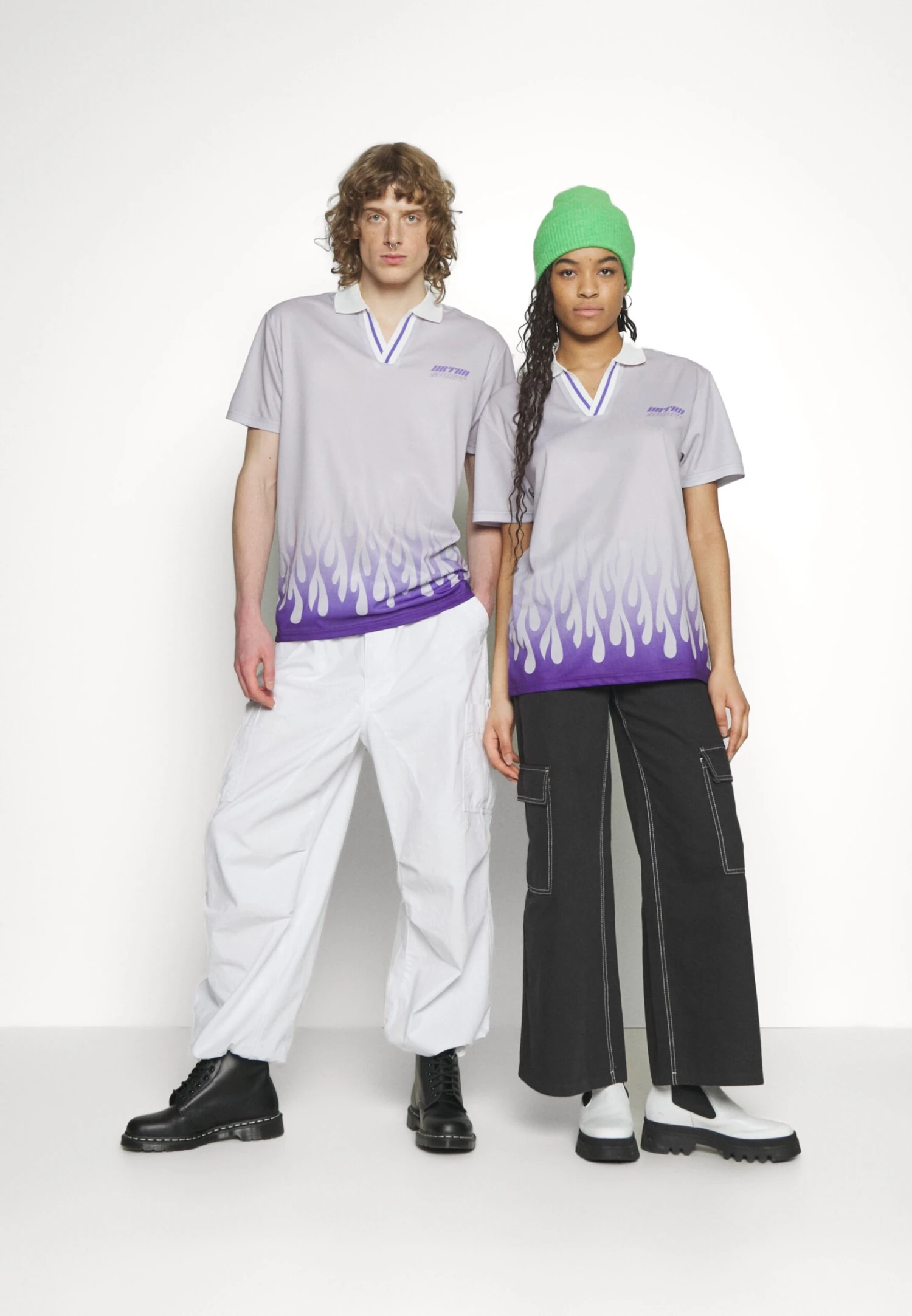 YOURTURN Unisex - Poloshirt - White 4 YOURTURN Unisex - Poloshirt - White - Afbeelding 2