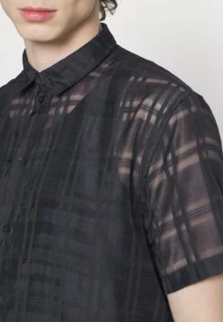 YOURTURN Mesh Shirt - Overhemd - Black -Yourturn Verkoopwinkel 043b77c5d0d14fa5a654e6f104e1868e