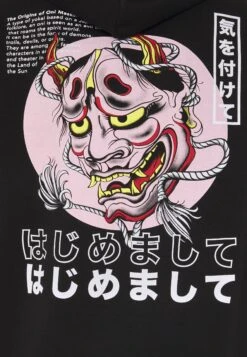 YOURTURN Tokyo Street Hoodie Unisex - Hoodie - Black -Yourturn Verkoopwinkel 070a4235dc5246a4a4a59c2269c0ee6a