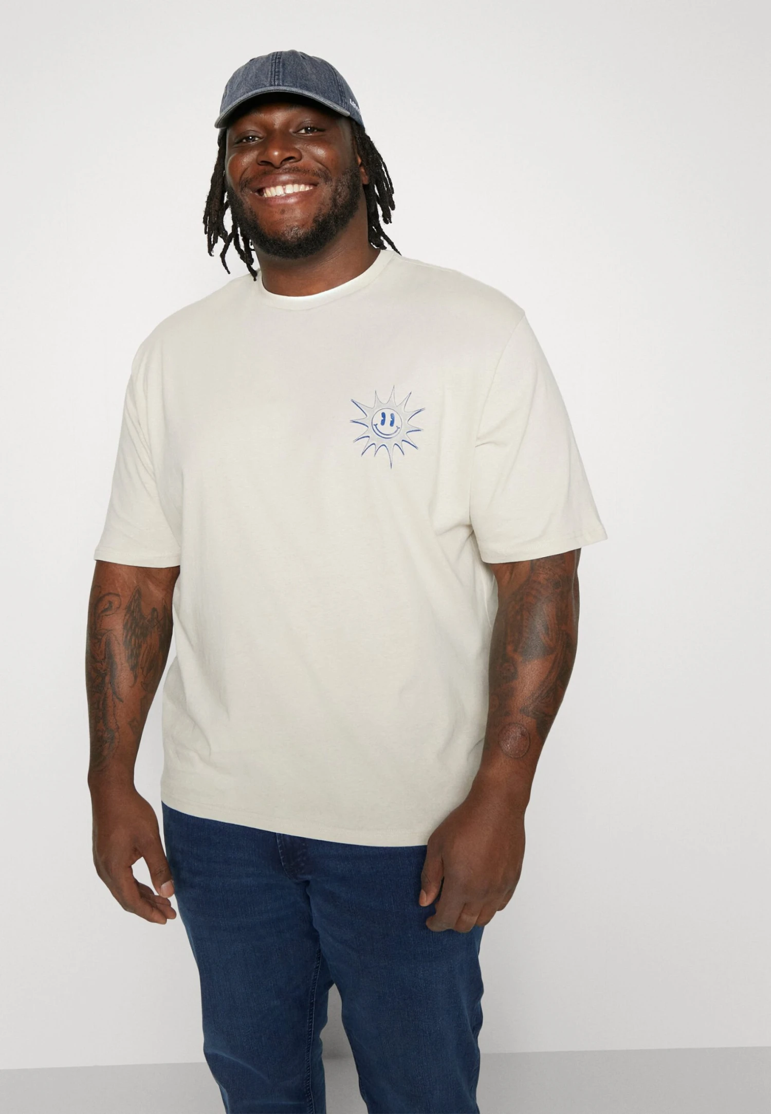 YOURTURN T-Shirt Print - Beige 6 YOURTURN T-Shirt Print - Beige - Afbeelding 4