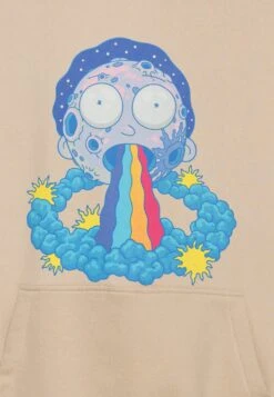 YOURTURN Rick And Morty Unisex - Hoodie - Beige -Yourturn Verkoopwinkel 0e9b910241e34ba5840b53cf20f5bcbe