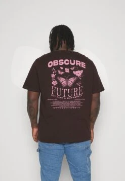 YOURTURN T-Shirt Print - Dark Brown -Yourturn Verkoopwinkel 13116ad3a1c34e15a12a2ff09004abbc