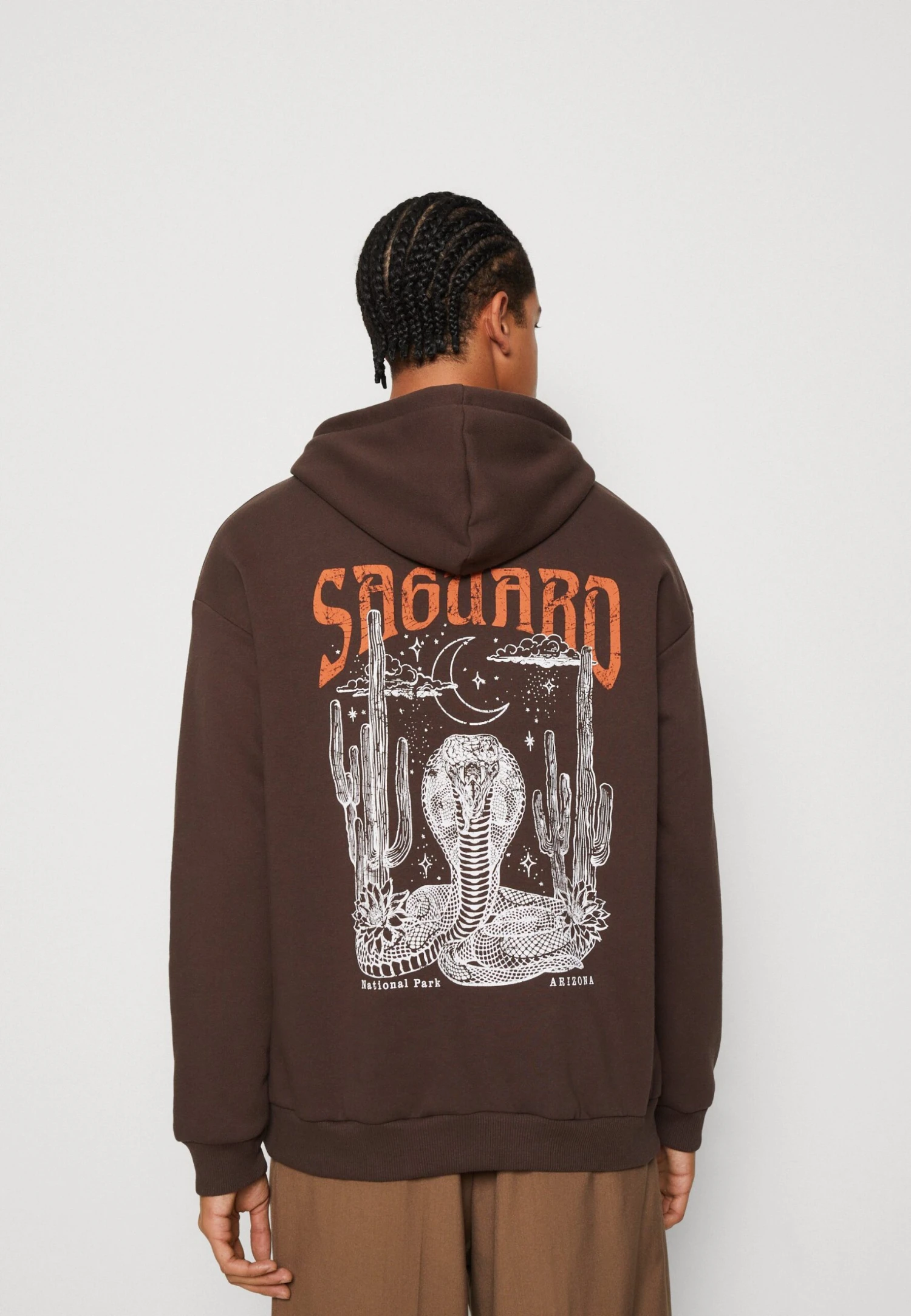 YOURTURN Unisex - Hoodie - Brown 3 YOURTURN Unisex - Hoodie - Brown