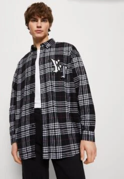 YOURTURN Unisex - Overhemdblouse - White/Black -Yourturn Verkoopwinkel 18e30a9a4fba4a42af17453c1dc89feb