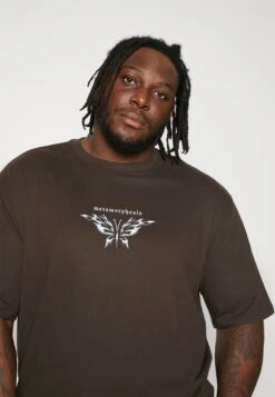 YOURTURN T-Shirt Print - Brown 11 YOURTURN T-Shirt Print - Brown -Yourturn Verkoopwinkel 274ec546c91c453d8b961eea9c224a24