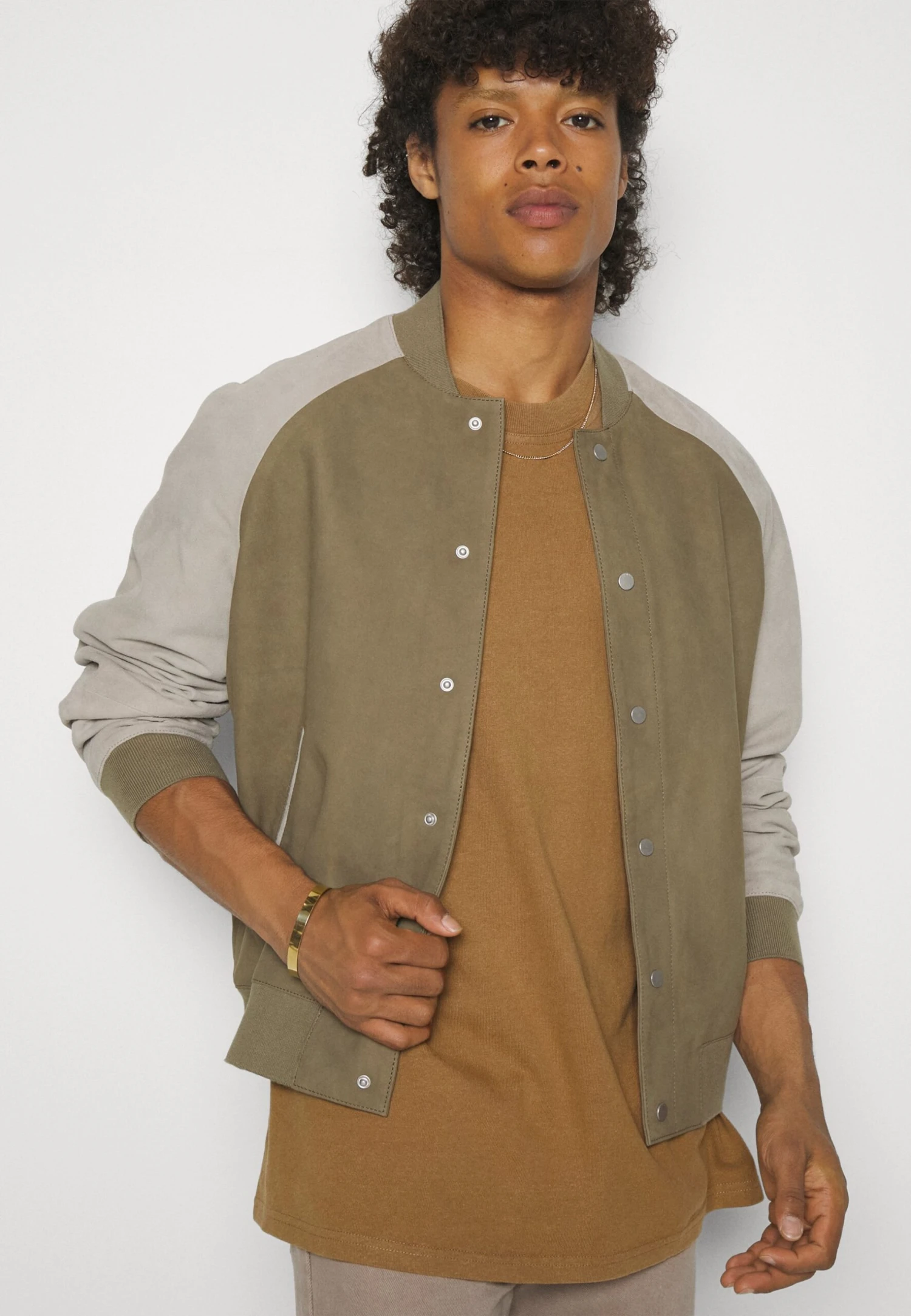 YOURTURN Unisex - T-Shirt Basic - Beige 6 YOURTURN Unisex - T-Shirt Basic - Beige - Afbeelding 4