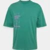 YOURTURN Print Wash Unisex - T-Shirt Print - Green -Yourturn Verkoopwinkel 2d029038fce6411b82871a546738b389