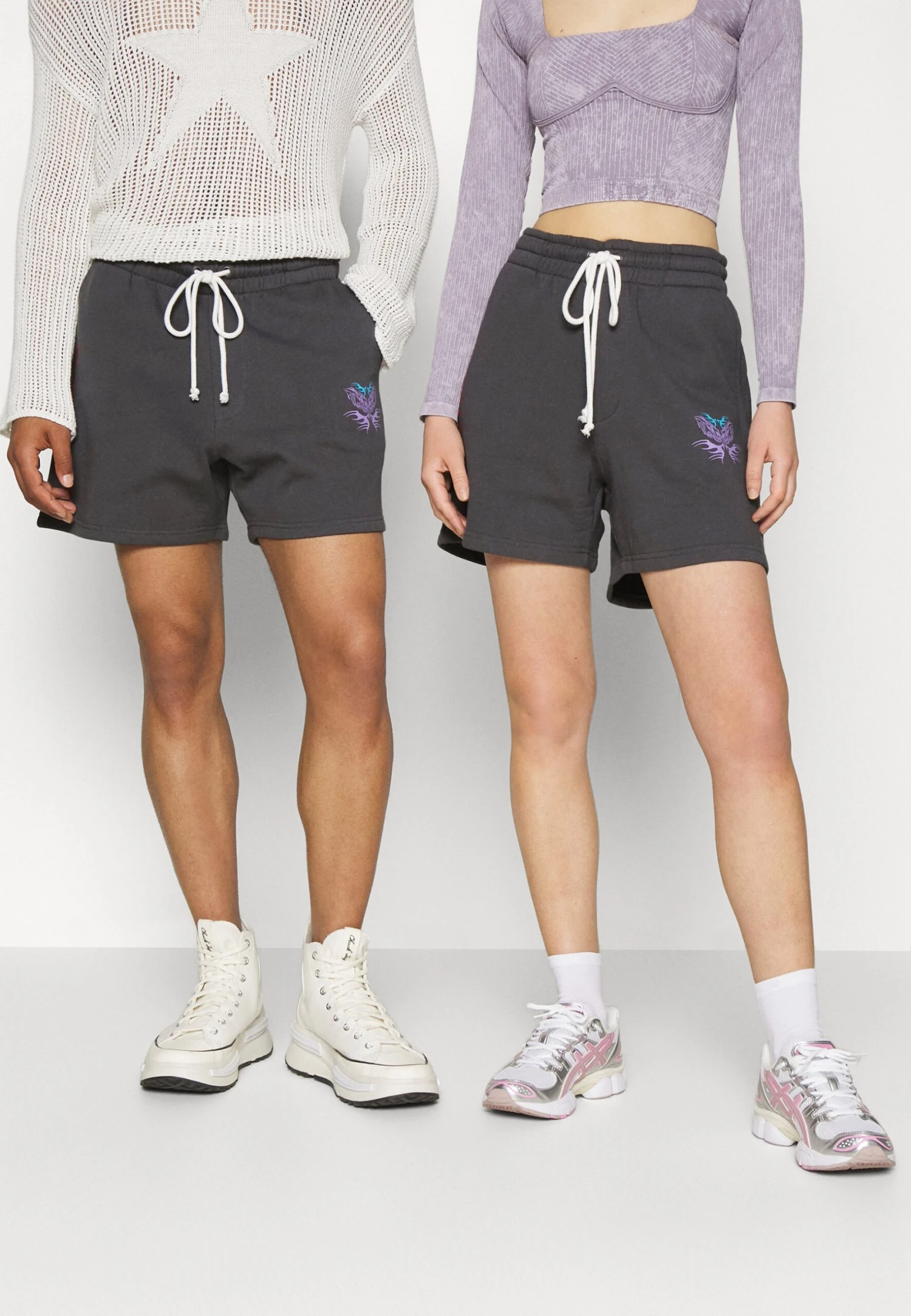 YOURTURN Graphic - Shorts - Dark Grey 3 YOURTURN Graphic - Shorts - Dark Grey