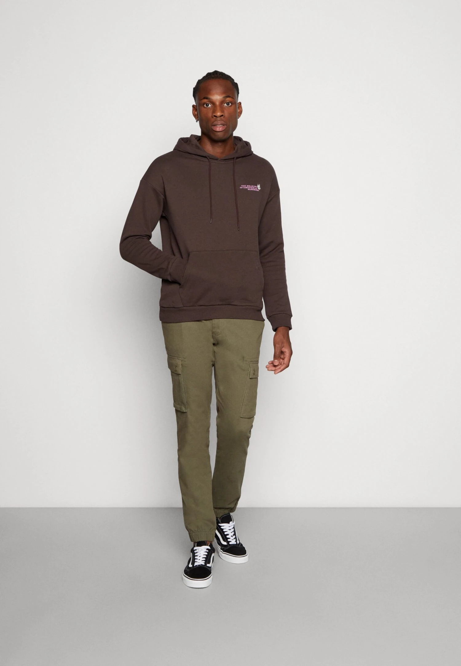 YOURTURN Hoodie- Sweater - Brown 4 YOURTURN Hoodie- Sweater - Brown - Afbeelding 2