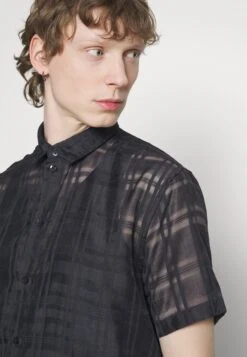 YOURTURN Mesh Shirt - Overhemd - Black -Yourturn Verkoopwinkel 3eb59c6420064024a38dee89e33e9c11