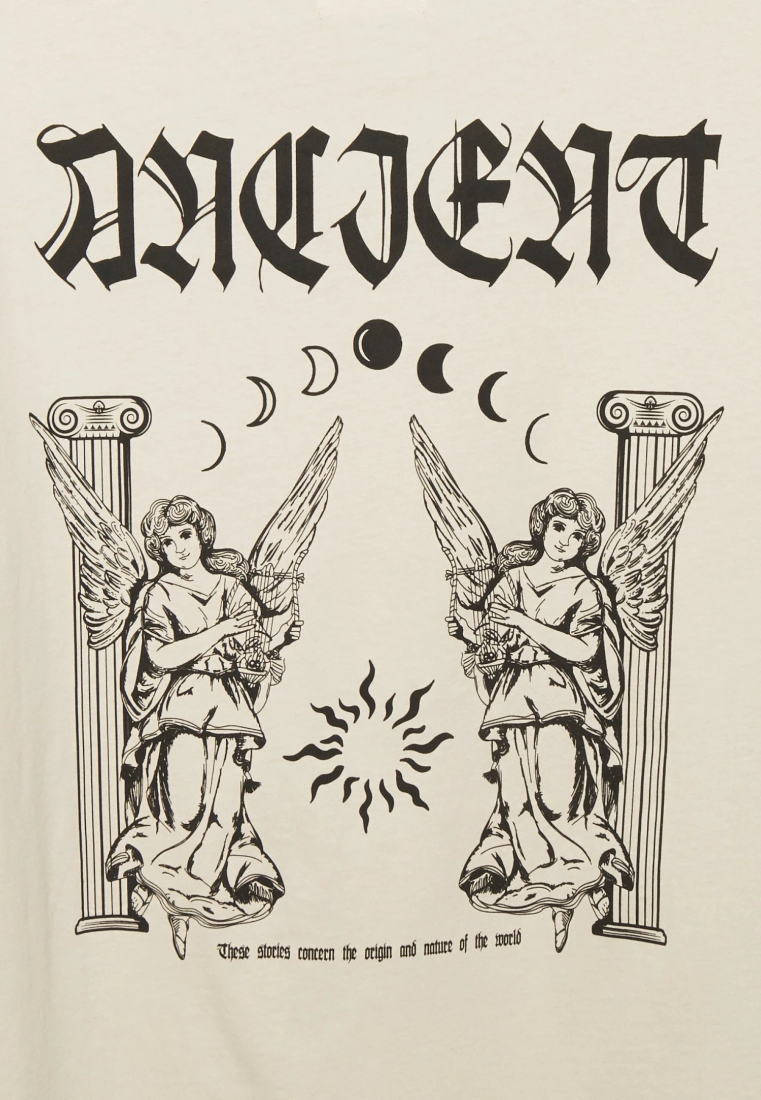 YOURTURN Unisex - T-Shirt Print - Off White 7 YOURTURN Unisex - T-Shirt Print - Off White - Afbeelding 5