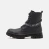 YOURTURN Unisex - Veterboots - Black -Yourturn Verkoopwinkel 4d6f9f2c3bb844c78ff09769efd06550
