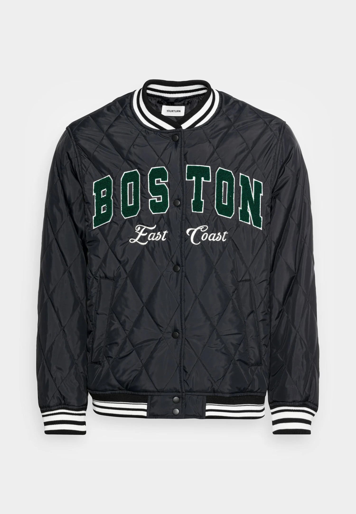 YOURTURN Unisex - Bomberjacks - Black 6 YOURTURN Unisex - Bomberjacks - Black - Afbeelding 4