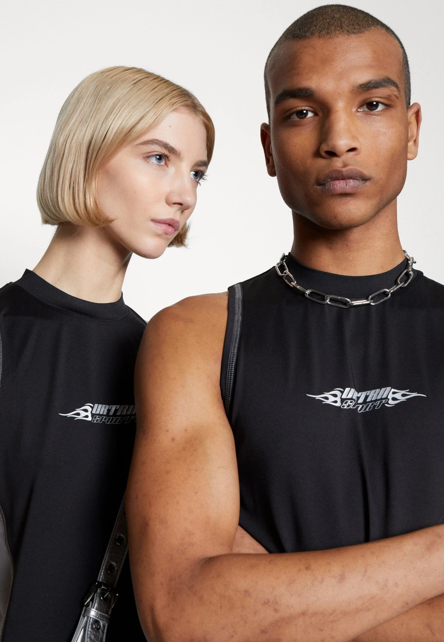 YOURTURN Unisex - Top - Black 6 YOURTURN Unisex - Top - Black - Afbeelding 4