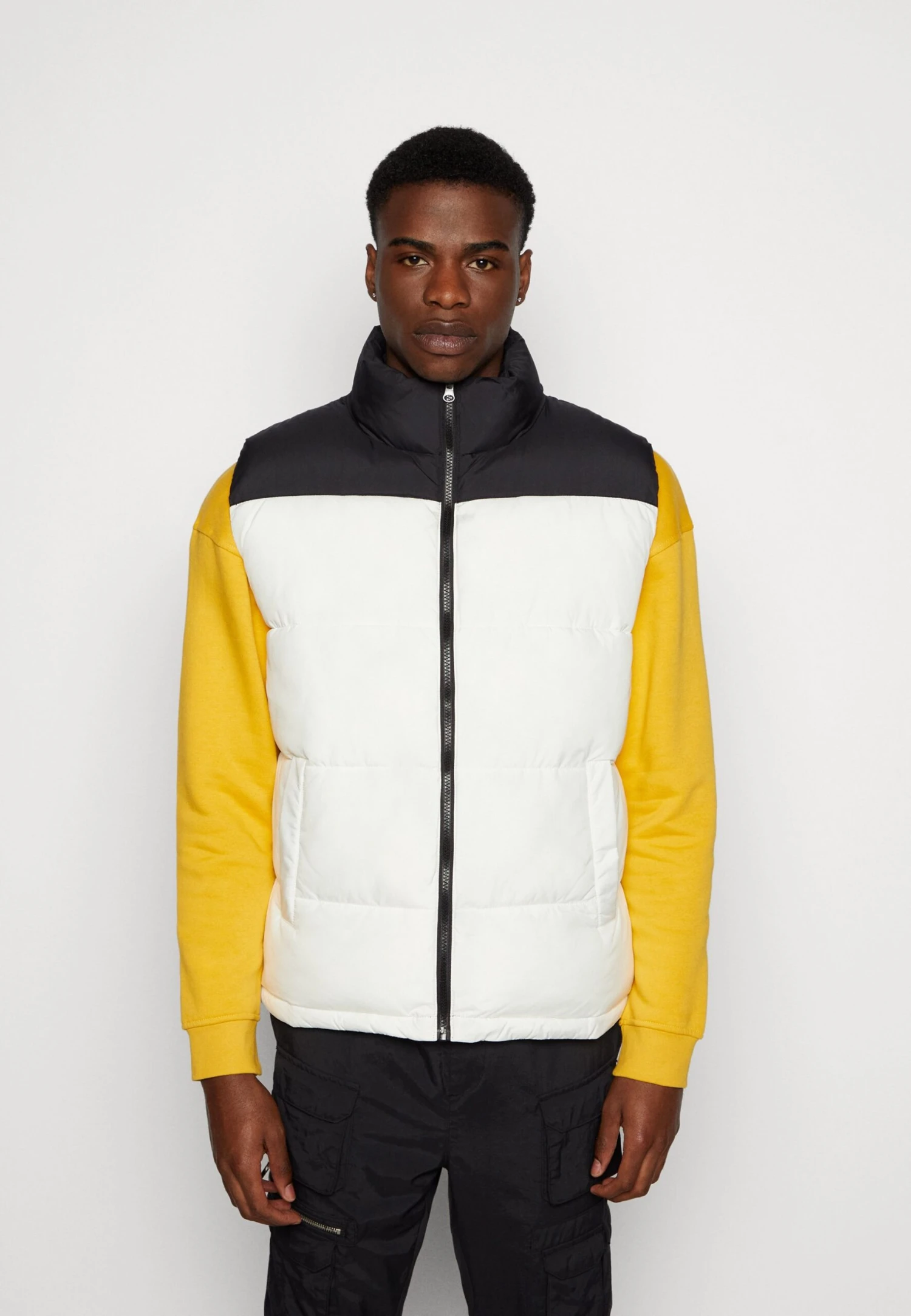 YOURTURN Puffer Vest Unisex - Bodywarmer - Black/White 3 YOURTURN Puffer Vest Unisex - Bodywarmer - Black/White