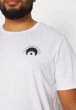 YOURTURN Eye Moon Tee Unisex - T-Shirt Print - White -Yourturn Verkoopwinkel 56ce331059a24c8899d65fca950cb314