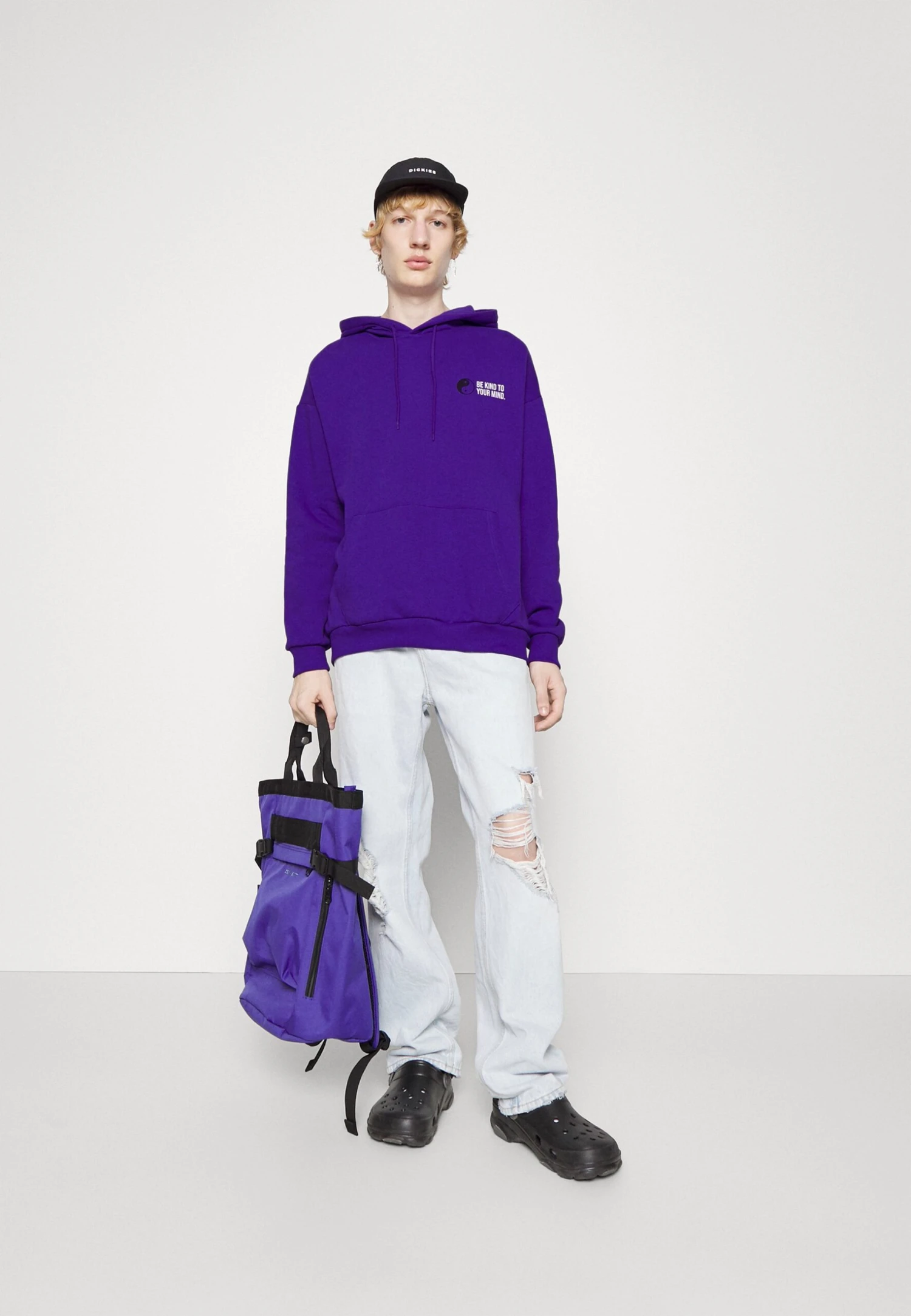 YOURTURN Kindness Hoodie - Sweater - Purple 4 YOURTURN Kindness Hoodie - Sweater - Purple - Afbeelding 2