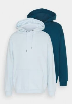 YOURTURN 2 Pack Unisex - Hoodie - Teal/Light Blue -Yourturn Verkoopwinkel 59345ff175764201a16d944734767215