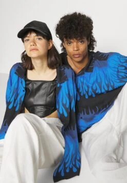 YOURTURN Unisex - Overhemdblouse - Blue -Yourturn Verkoopwinkel 5ab13df5d2894aa2ae5dc096c09439cd