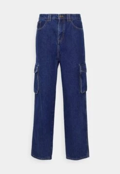 YOURTURN Cargo Denim Wide Leg Unisex - Relaxed Fit Jeans - Rinsed Denim -Yourturn Verkoopwinkel 6f9738103c604994b7f9621c7b4e9421