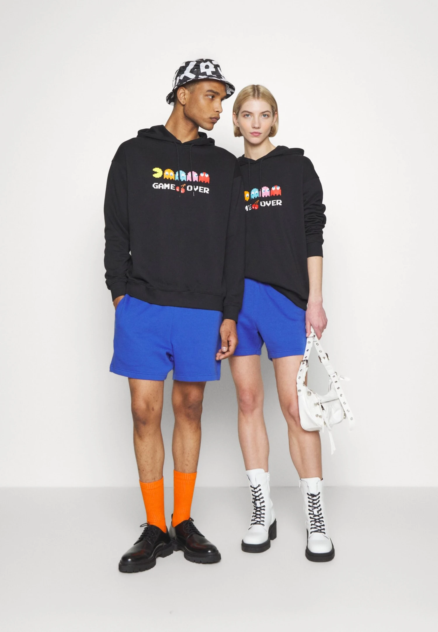 YOURTURN Unisex- Shorts - Blue 4 YOURTURN Unisex- Shorts - Blue - Afbeelding 2