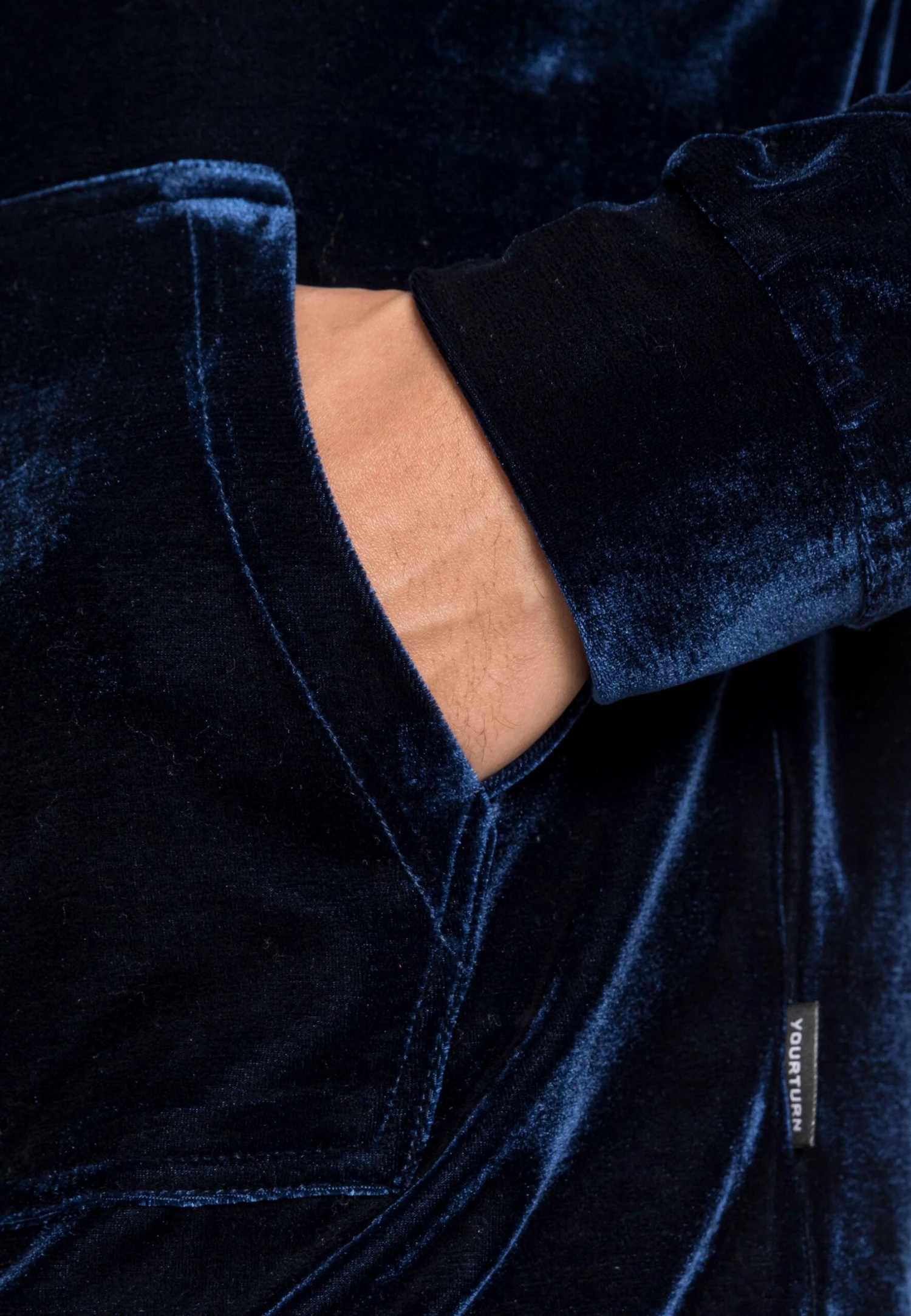 YOURTURN Festive Hoodie Unisex - Hoodie - Dark Blue 7 YOURTURN Festive Hoodie Unisex - Hoodie - Dark Blue - Afbeelding 5