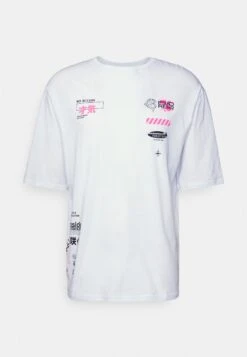 YOURTURN Unisex - T-Shirt Print - White -Yourturn Verkoopwinkel 82812cb2a5de45e6bf08200b8b57a0f8