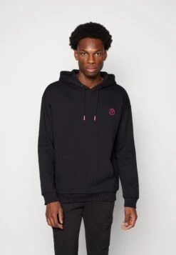 YOURTURN Embroidered Text Hoodie Unisex - Hoodie - Black -Yourturn Verkoopwinkel 831f28d556604900b99533bf068001a6