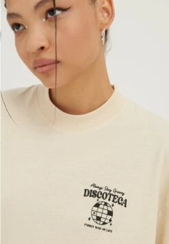 YOURTURN Unisex - T-Shirt Print - Mottled Light Brown -Yourturn Verkoopwinkel 941aa9d5ee30436d949c8e1dc9b62969