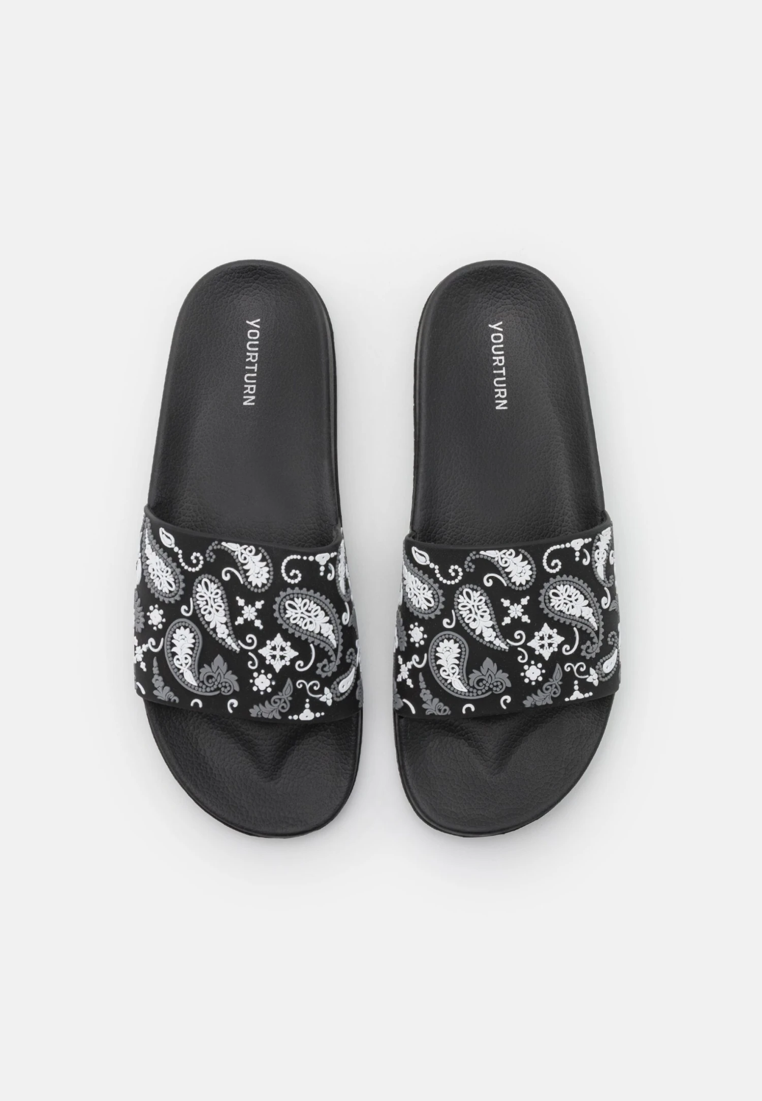 YOURTURN Unisex - Badslippers - Black 6 YOURTURN Unisex - Badslippers - Black - Afbeelding 4