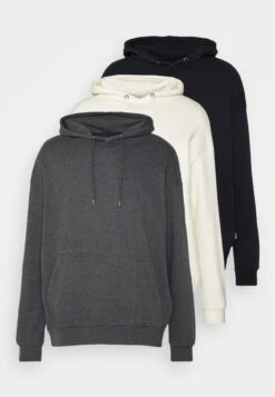 YOURTURN Unisex 3 Pack - Hoodie - Black/Mottled Dark Grey/Off White 14 YOURTURN Unisex 3 Pack - Hoodie - Black/Mottled Dark Grey/Off White -Yourturn Verkoopwinkel 9f67d9effa7b40808acf2ad0fce05e81