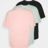 YOURTURN 3Pack Unisex - T-Shirt Basic - Black/Pink/Green 1 YOURTURN 3Pack Unisex - T-Shirt Basic - Black/Pink/Green -Yourturn Verkoopwinkel a17276a3184f447792f5b2aa77fa9fb9