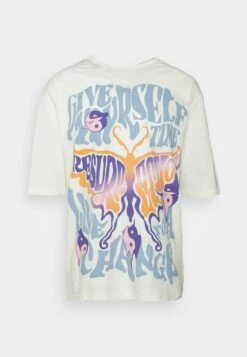 YOURTURN Unisex - T-Shirt Print - Off-White