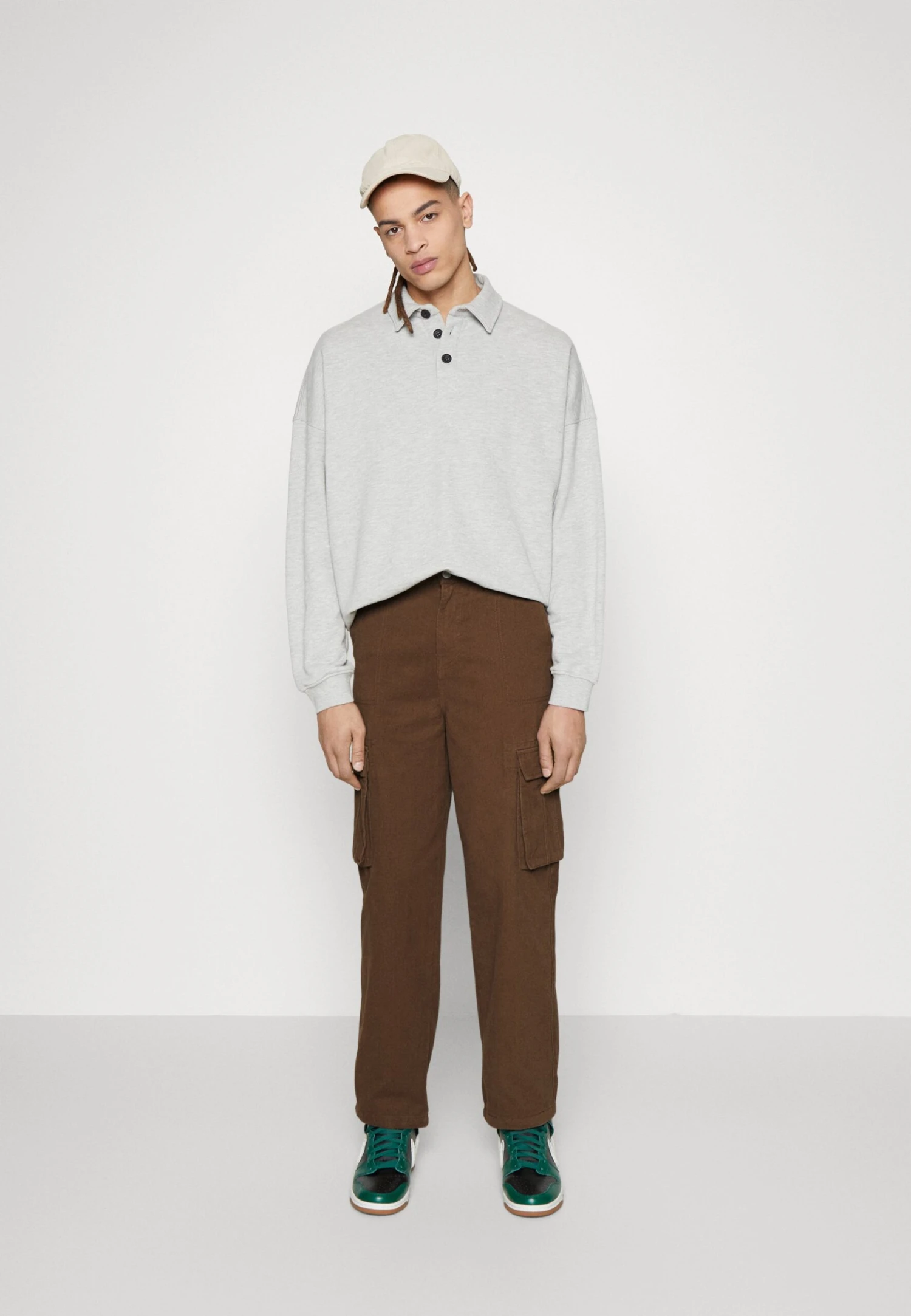 YOURTURN Unisex - Cargobroek - Brown 4 YOURTURN Unisex - Cargobroek - Brown - Afbeelding 2