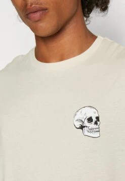 YOURTURN SkullGraphic- T-Shirt Print - Beige -Yourturn Verkoopwinkel c564c1f2f9e743cc97f7df38fcdd588c