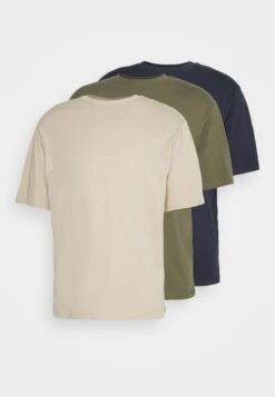 YOURTURN 3Pack Unisex - T-Shirt Basic - Olive, Beige, Dark Blue 16 YOURTURN 3Pack Unisex - T-Shirt Basic - Olive, Beige, Dark Blue -Yourturn Verkoopwinkel c9781a2078894637b28a4d312cb66c40