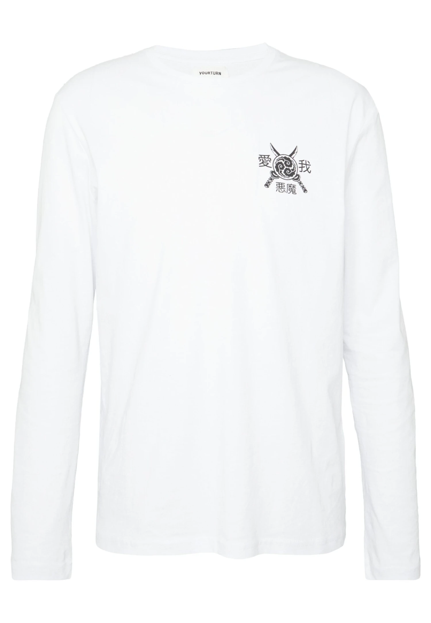 YOURTURN Longsleeve - White 7 YOURTURN Longsleeve - White - Afbeelding 5