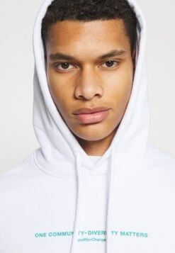 YOURTURN Unisex - Hoodie - White -Yourturn Verkoopwinkel cc02735d57e34d6bb55d6134f1e64301