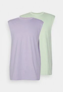YOURTURN Unisex 2 Pack - Top - Lilac/Light Green -Yourturn Verkoopwinkel d2e0315a2c7747039305747e997ed191