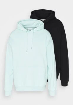 YOURTURN 2 Pack Unisex - Hoodie - Black/Mint -Yourturn Verkoopwinkel d48eda3a2a1a4933a826b17f7f0a21bd