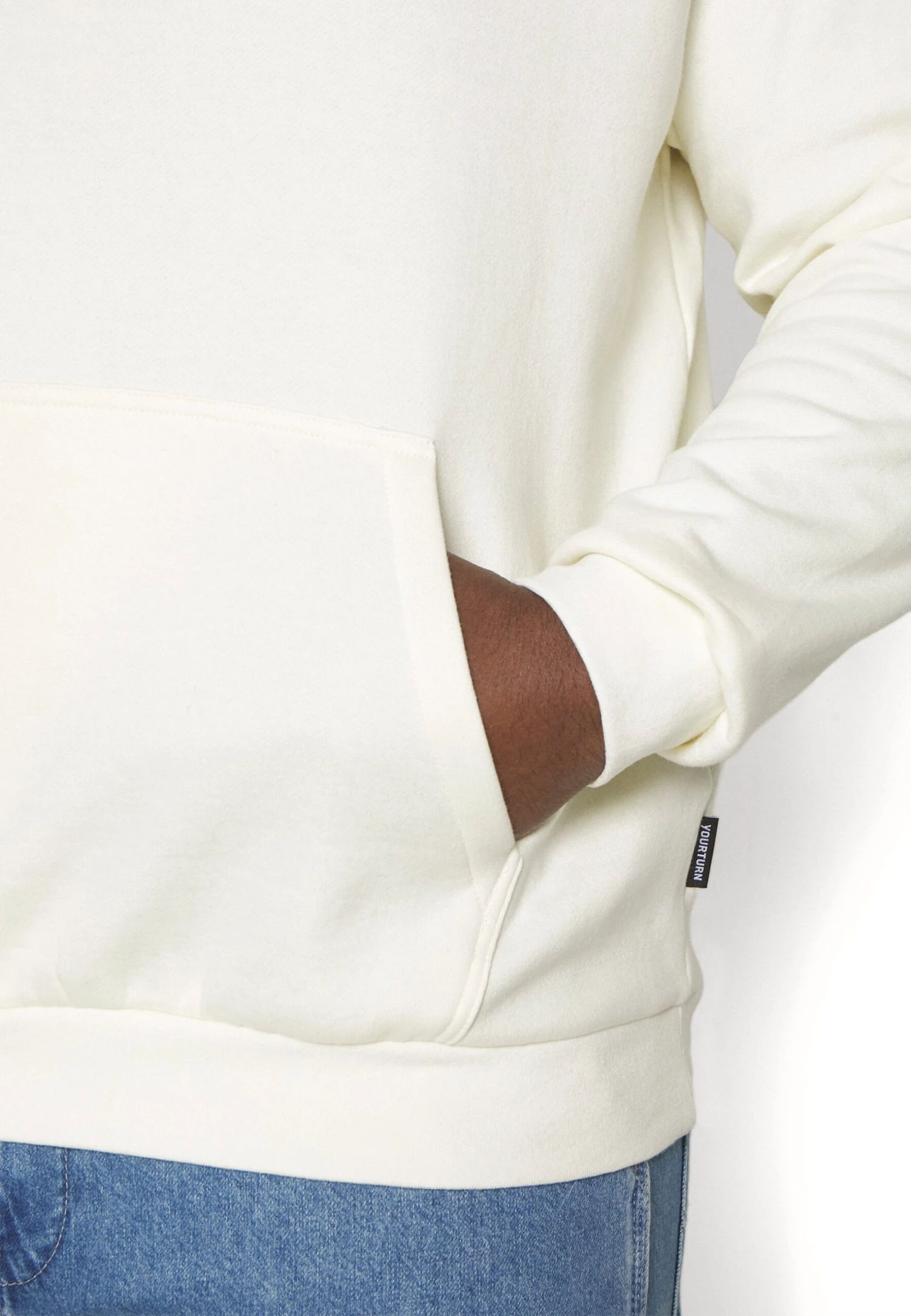 YOURTURN 2 Pack Unisex - Hoodie -Brown/Off-White 10 YOURTURN 2 Pack Unisex - Hoodie -Brown/Off-White - Afbeelding 8