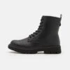 YOURTURN Veterboots - Black -Yourturn Verkoopwinkel d76b736538264ac0a654179d59b748c9