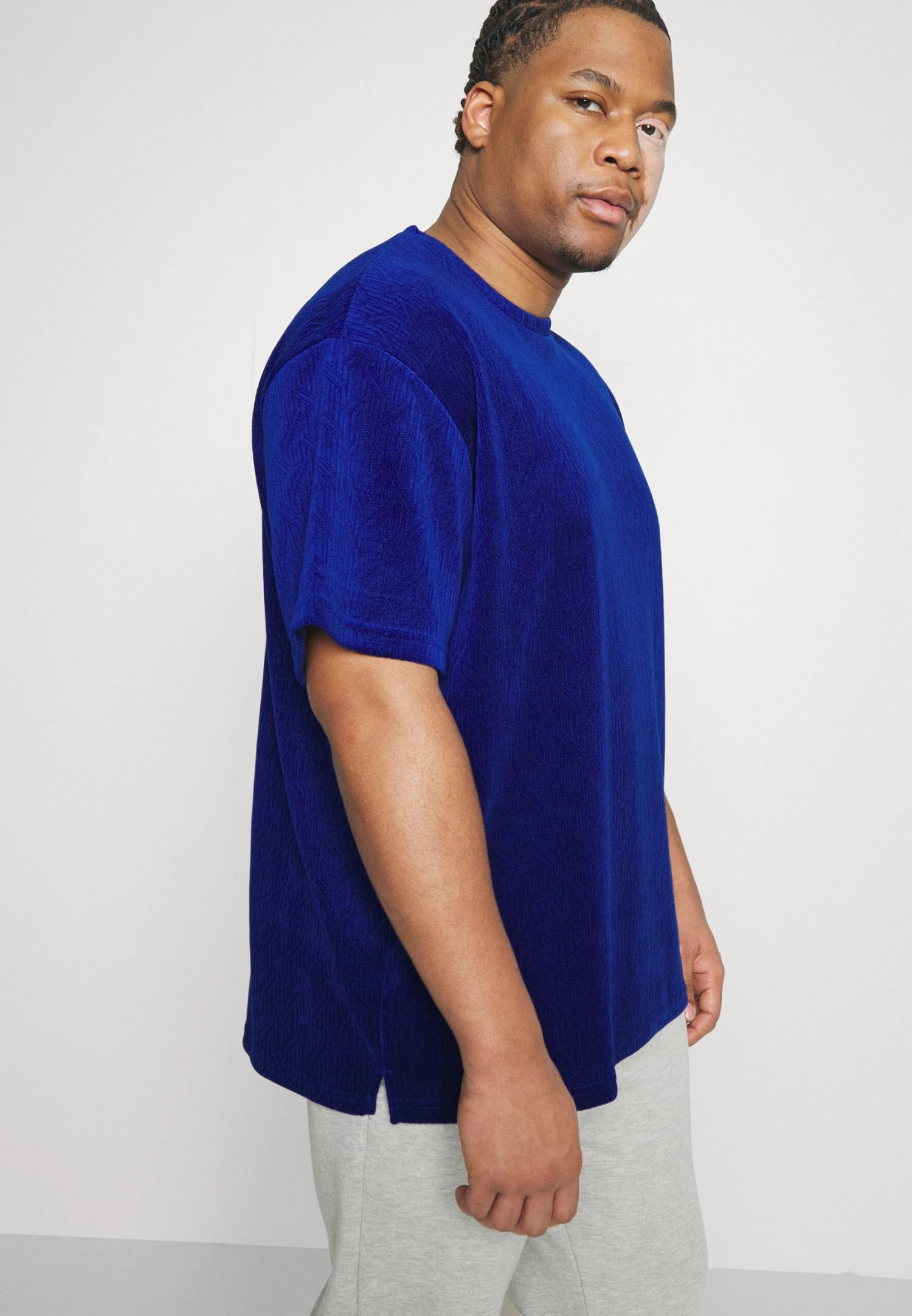 YOURTURN Unisex - T-Shirt Basic - Dark Blue 6 YOURTURN Unisex - T-Shirt Basic - Dark Blue - Afbeelding 4