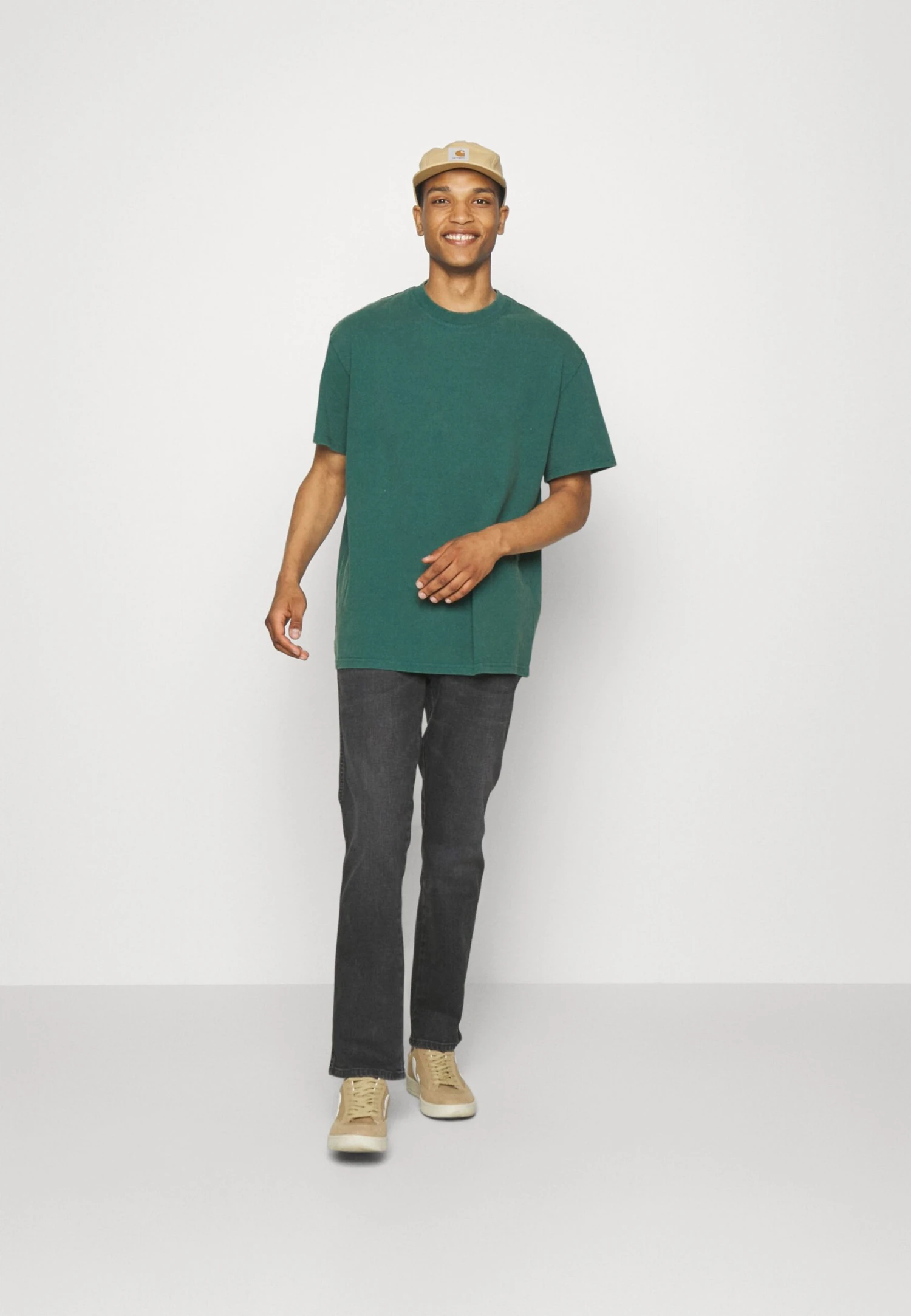 YOURTURN Unisex - T-Shirt Basic - Dark Green 4 YOURTURN Unisex - T-Shirt Basic - Dark Green - Afbeelding 2