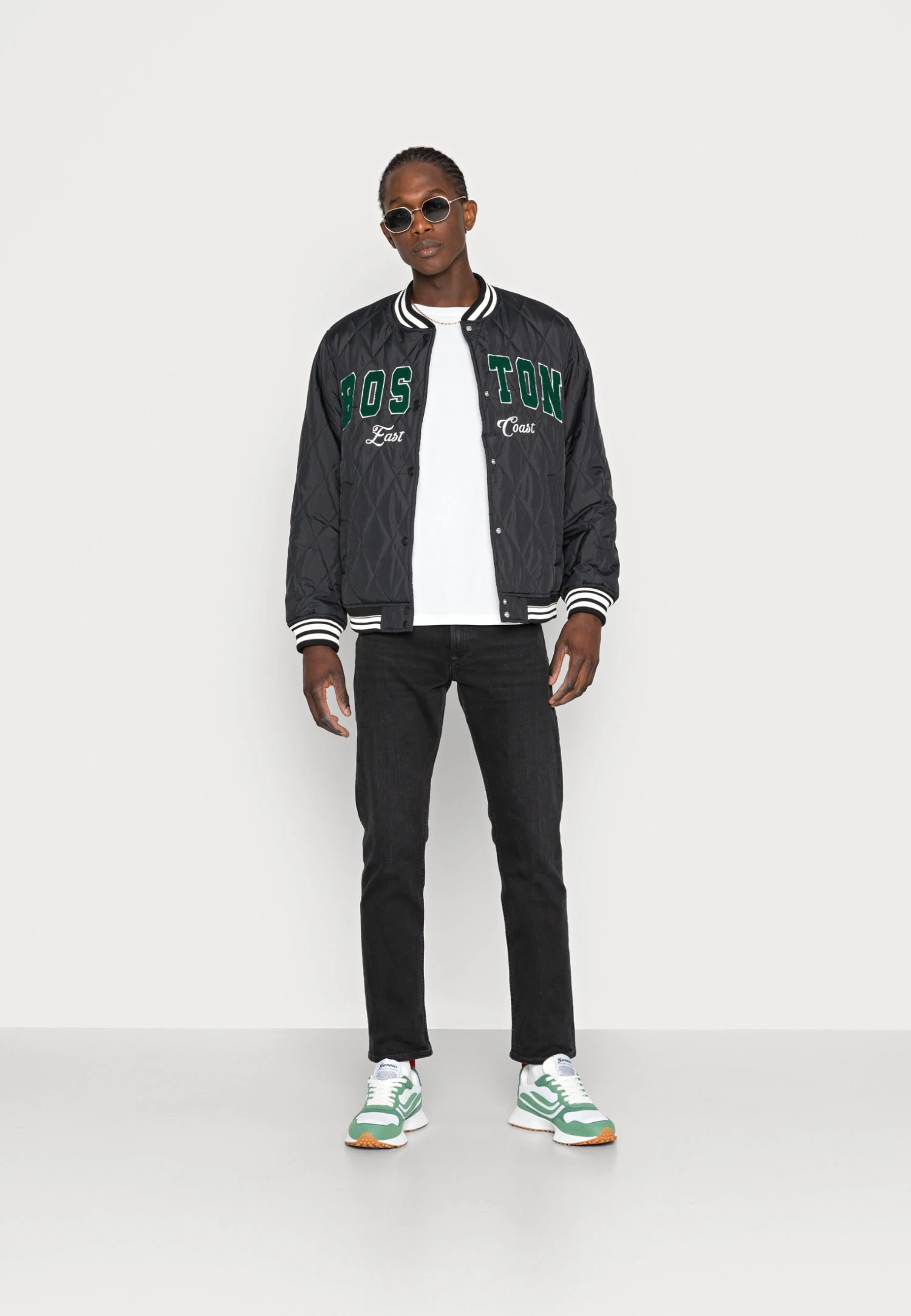 YOURTURN Unisex - Bomberjacks - Black 4 YOURTURN Unisex - Bomberjacks - Black - Afbeelding 2