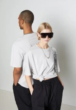 YOURTURN 3Pack Unisex - T-Shirt Basic - Light Blue/Grey/Pink -Yourturn Verkoopwinkel f587b394b0d145bda86d02af1b3a5bd8