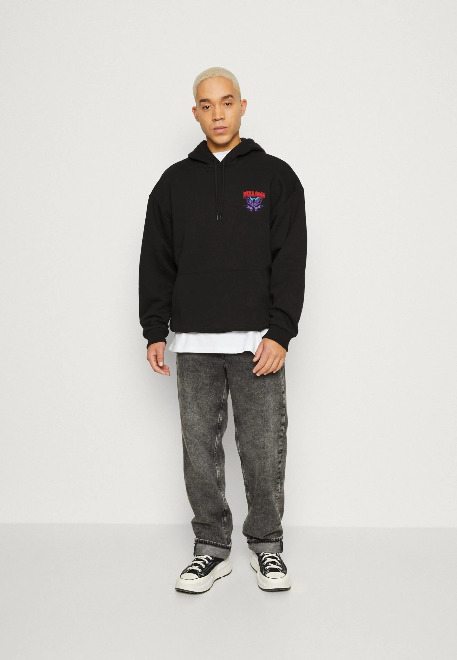 YOURTURN Darkness But- Sweater - Black 4 YOURTURN Darkness But- Sweater - Black - Afbeelding 2