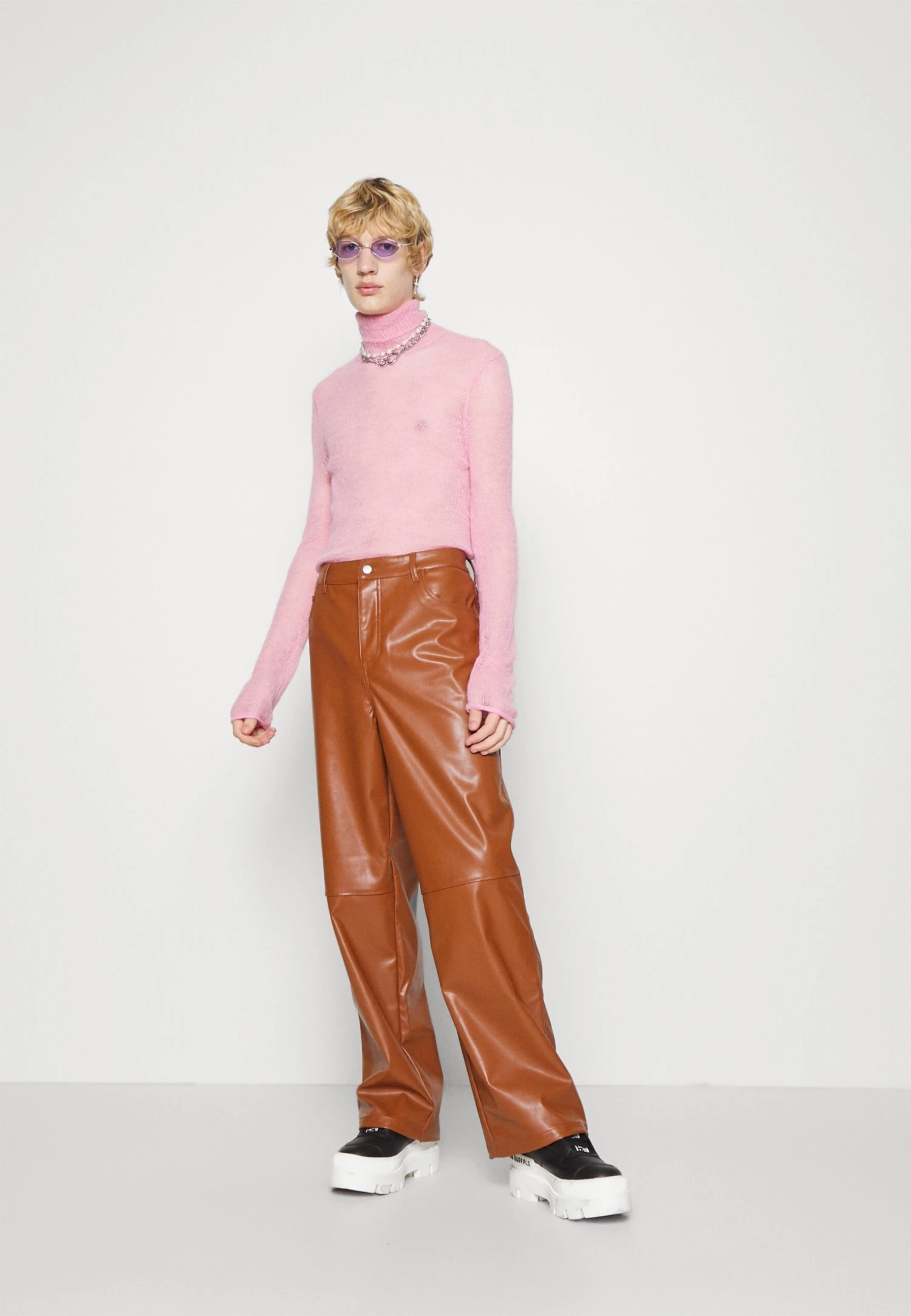 Phluid Project X Yourturn Unisex - Trui - Pink 4 Phluid Project X Yourturn Unisex - Trui - Pink - Afbeelding 2