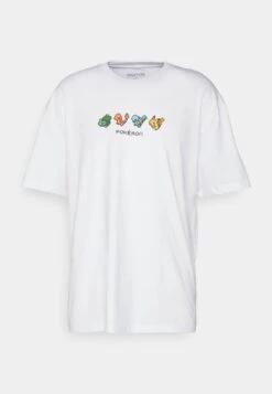 YOURTURN Pokemon Pikachu Unisex - T-Shirt Print - White -Yourturn Verkoopwinkel fc01e94b9c2d40faaf5b35352f9e1b32